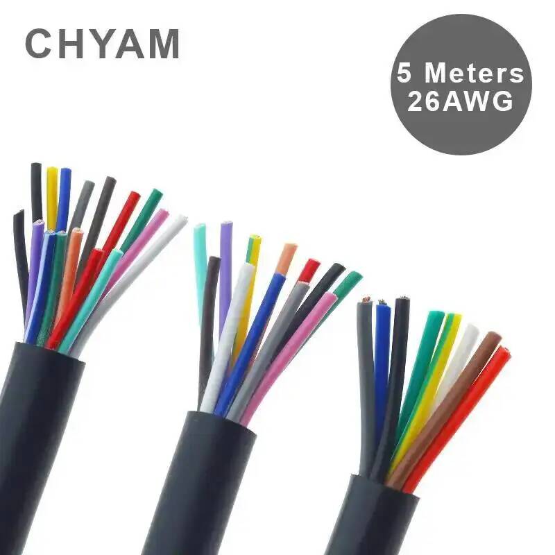 Copper Wire Roll - Kabel czarny 26AWG 0,12 mm2 drut
