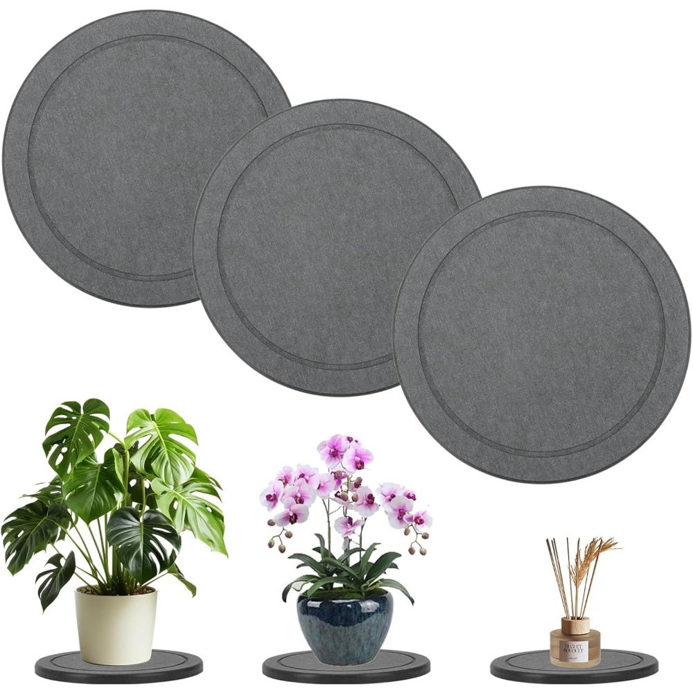 Drip Tray Saucer - 3 szt./zestaw podstaw pod doniczki z