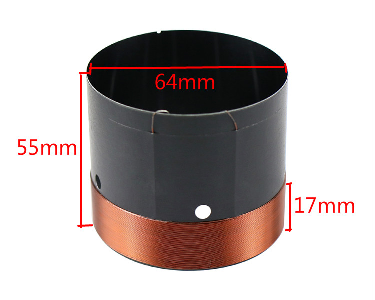 Copper Wire Roll - 2 szt. Głośnik głośnik niskotonowy cewka