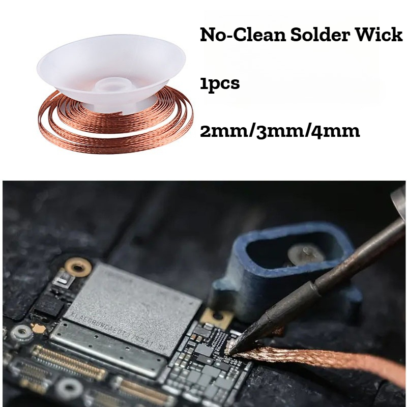 Copper Wire Roll - Miedziana siatka do rozlutowniania z taśmą