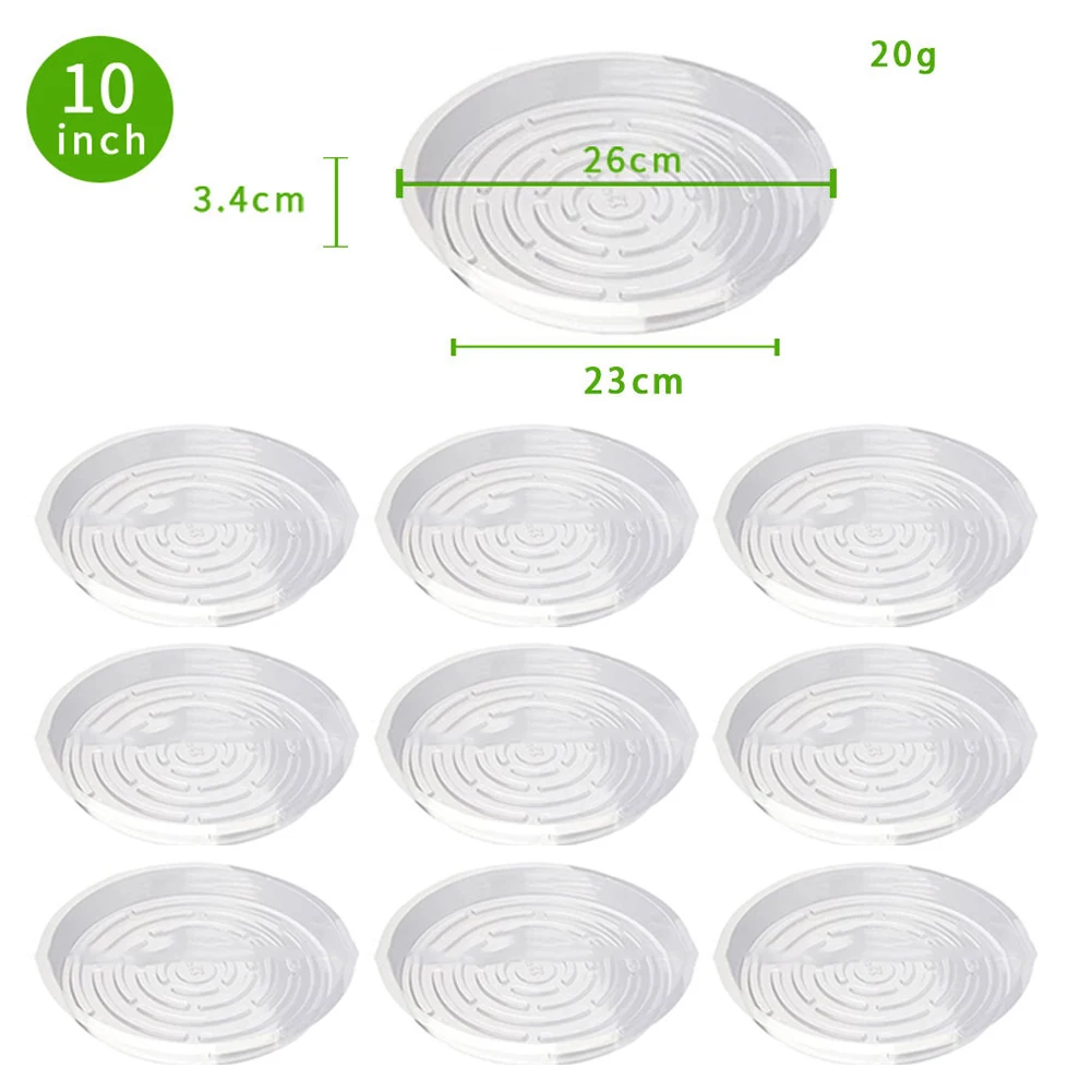 10/24 szt. Plastikowe Podstawk – Drip Tray Saucer recenzja i cena