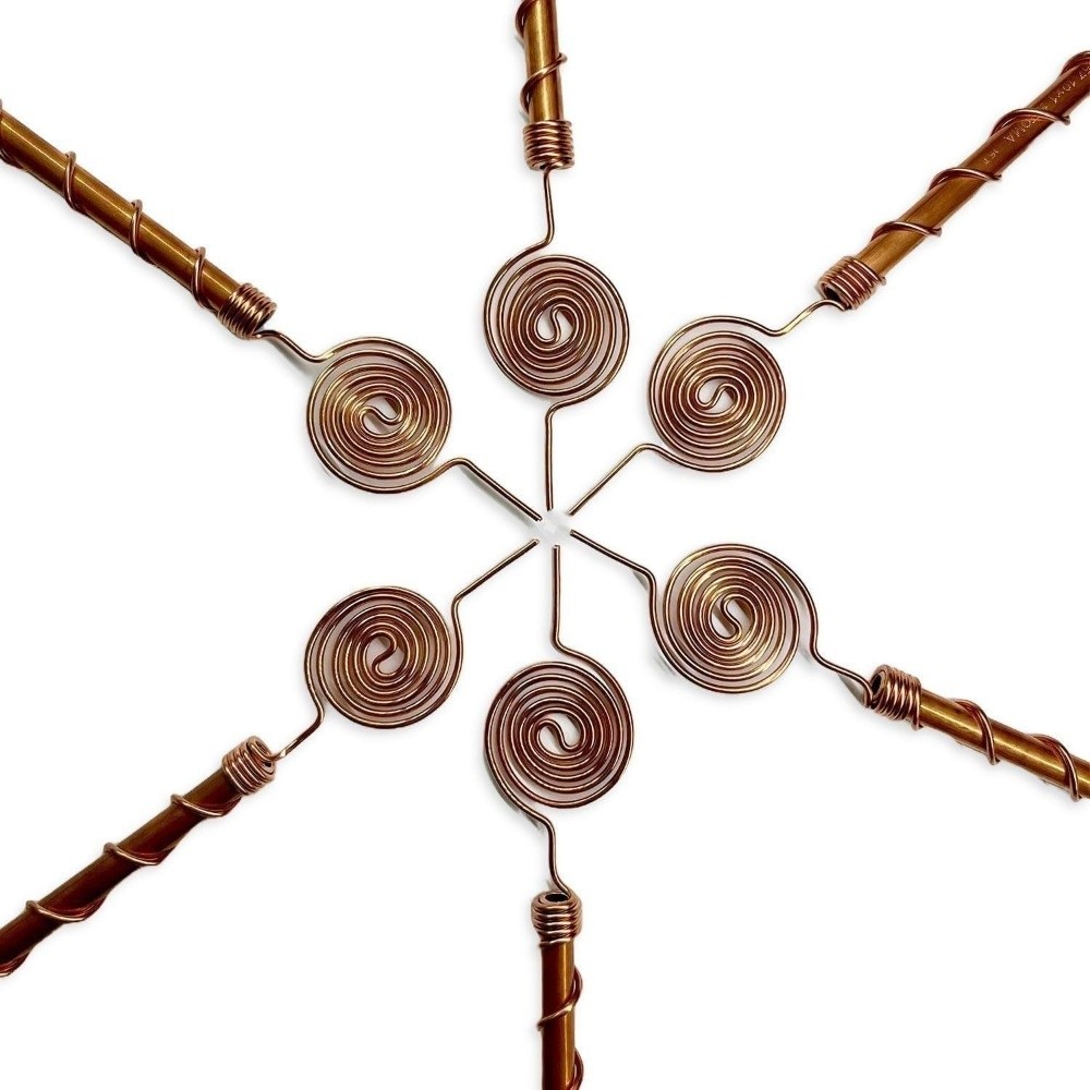 Spiralne podpórki do roślin z  – Copper Wire Roll recenzja i cena