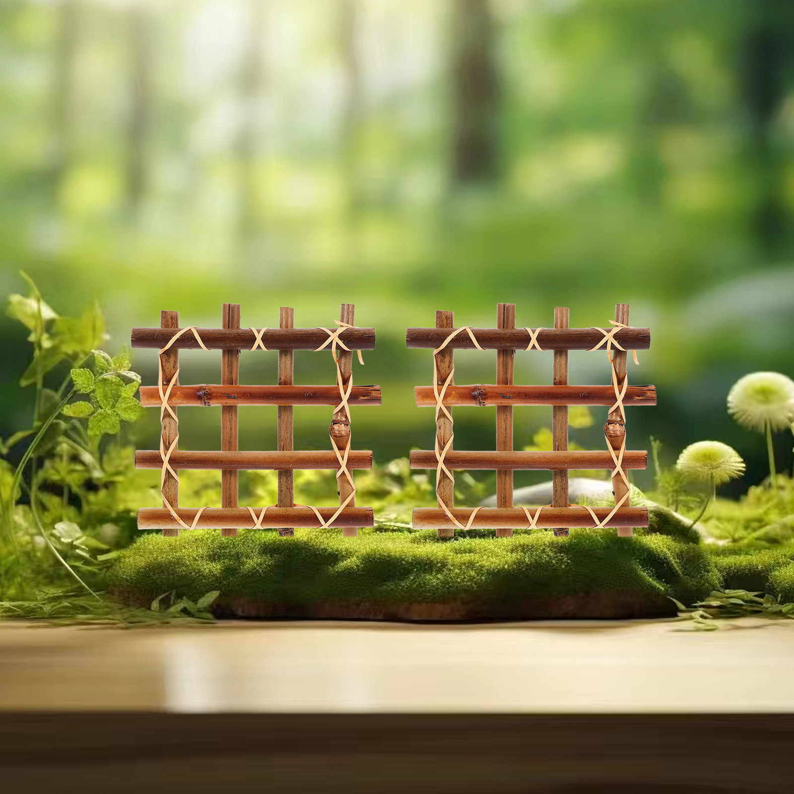 2 szt. Miniaturowe ogrodzenie  – Bonsai Garden Landscape Design recenzja i cena