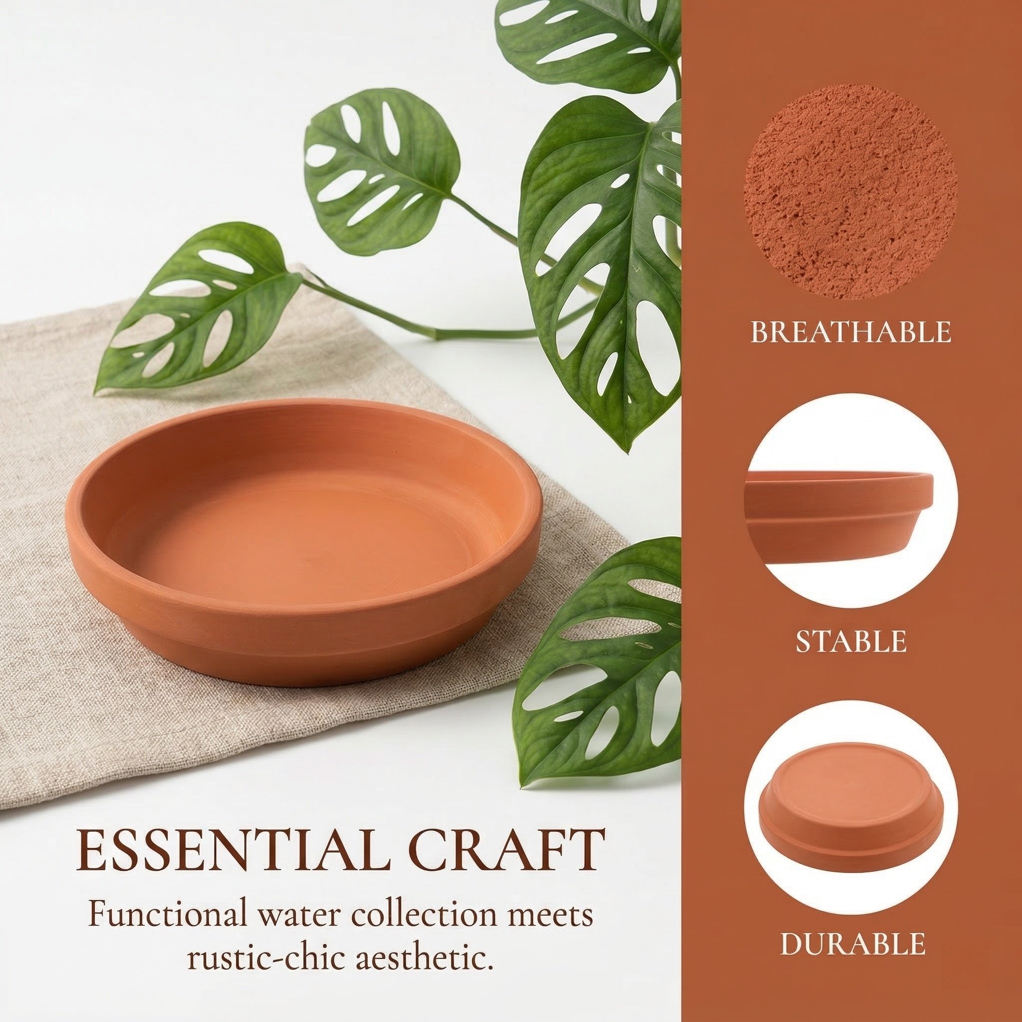 12 szt. Podstawki pod doniczki – Drip Tray Saucer recenzja i cena