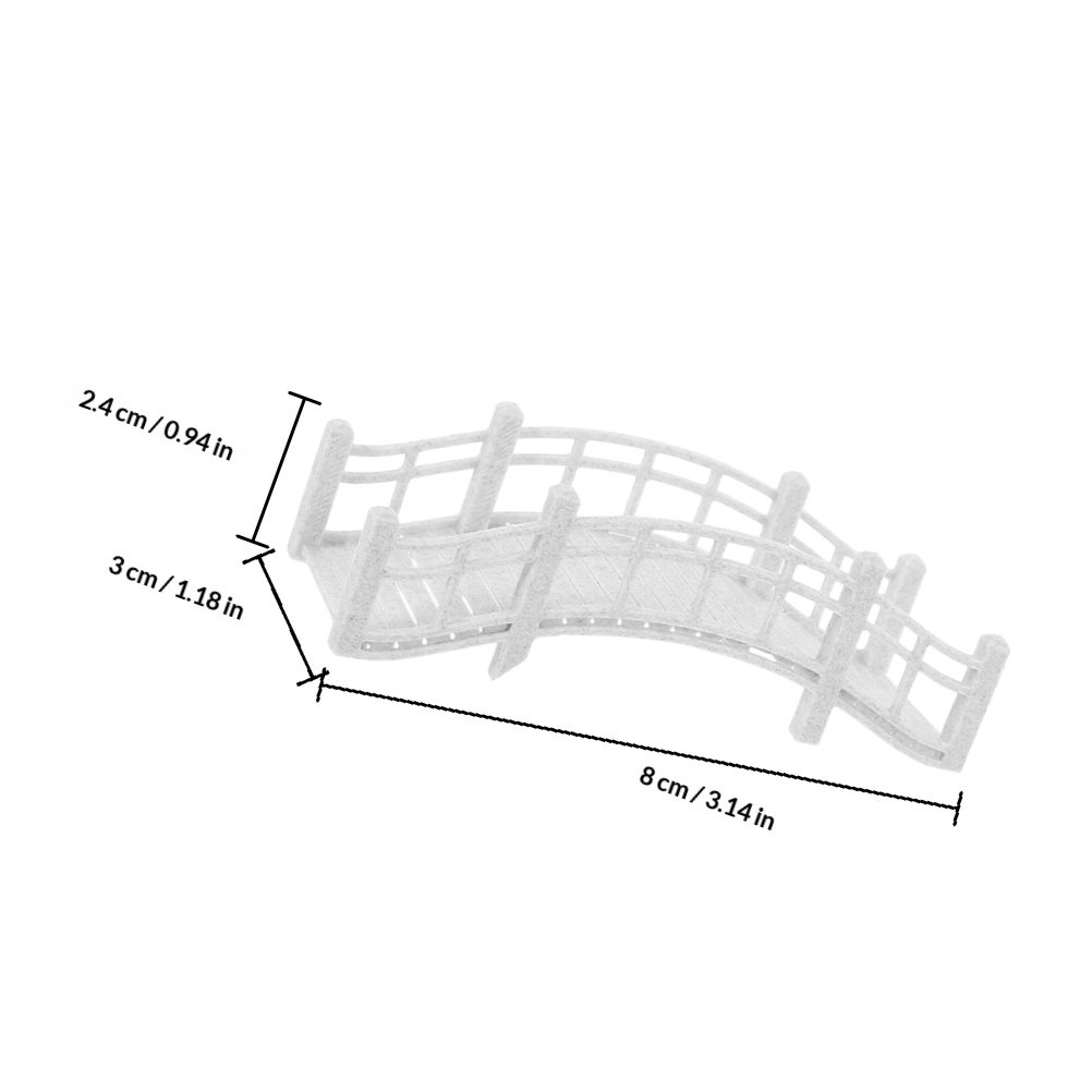 Miniaturowy mostek w kształcie – Bonsai Garden Landscape Design recenzja i cena