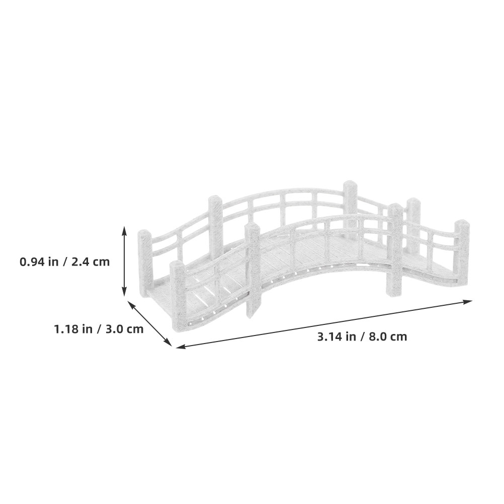 Miniaturowy mostek w kształcie – Bonsai Garden Landscape Design recenzja i cena