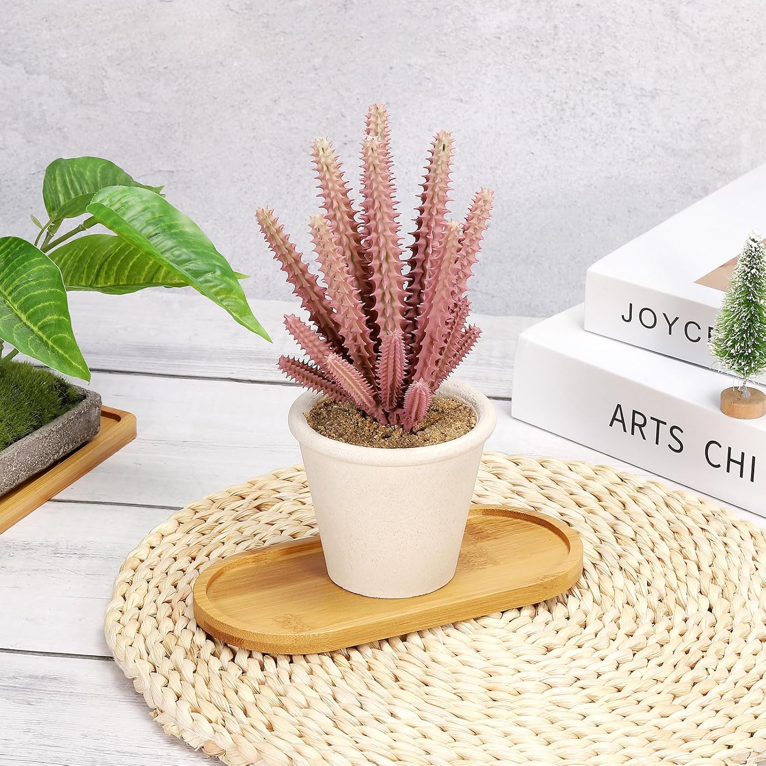 4 szt. Bambusowe podstawki pod – Drip Tray Saucer recenzja i cena