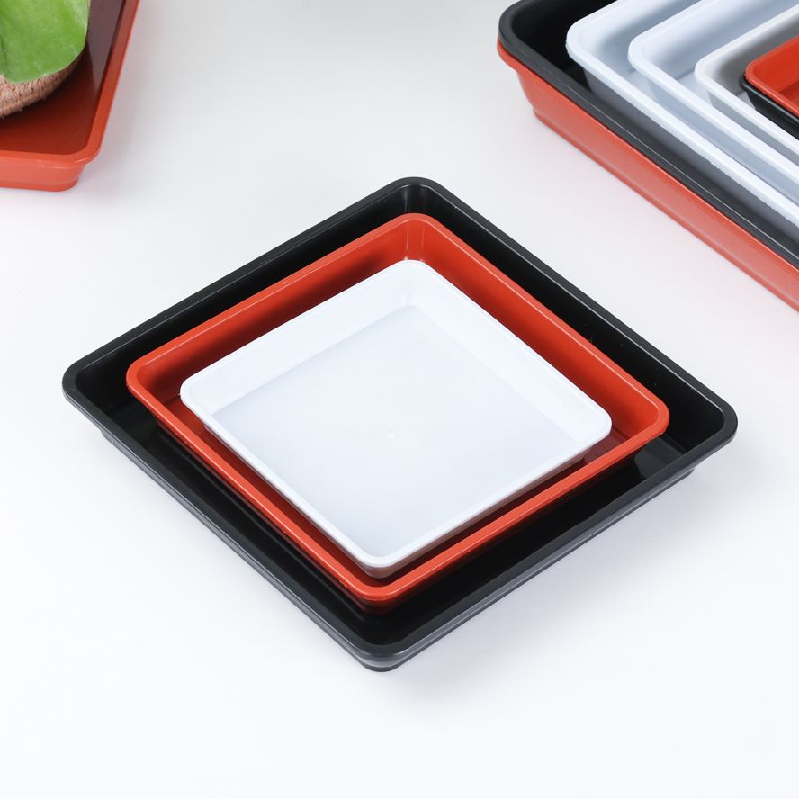 Kwadratowe plastikowe spodki s – Drip Tray Saucer recenzja i cena